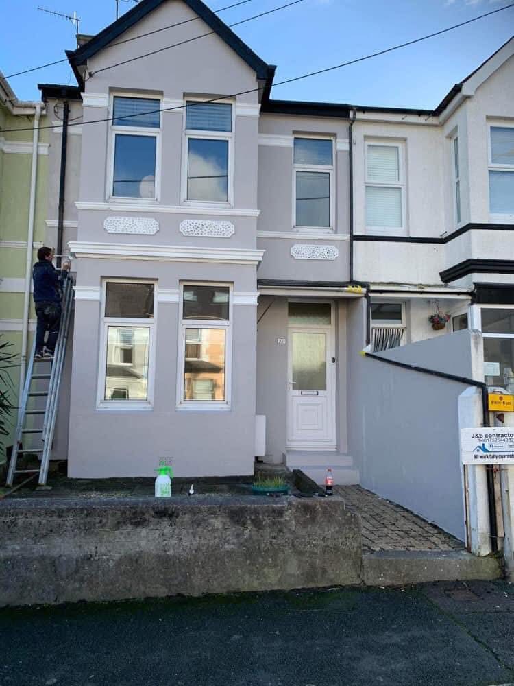 Completed roof replacement project in Honiton