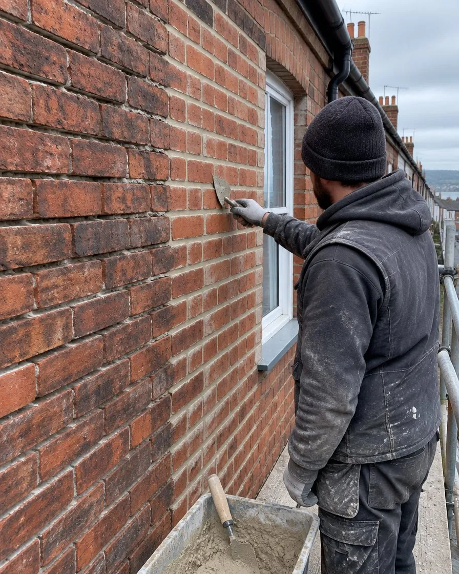 Brickwork and repointing in Honiton