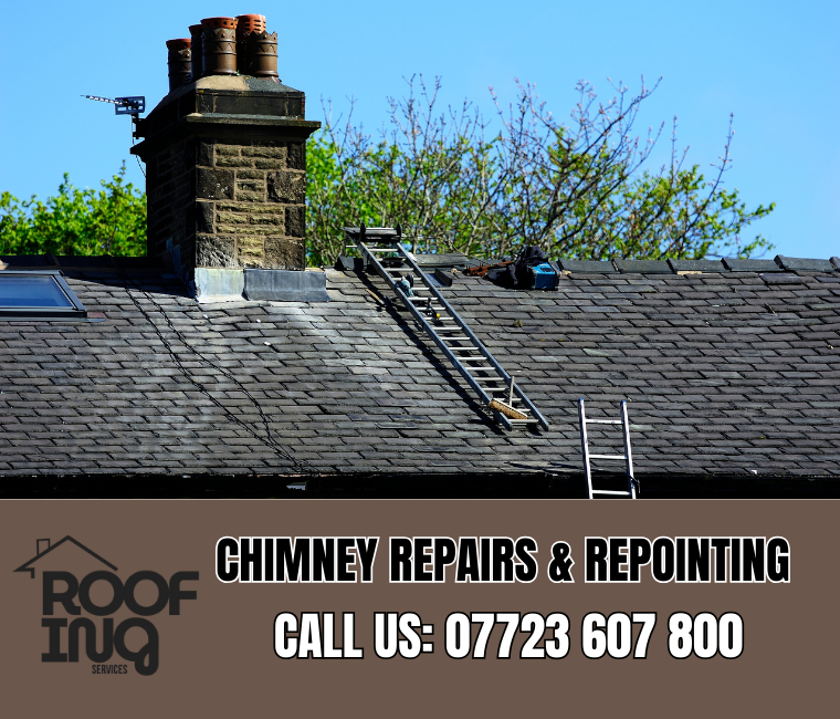 Chimney repair and repointing services in Honiton