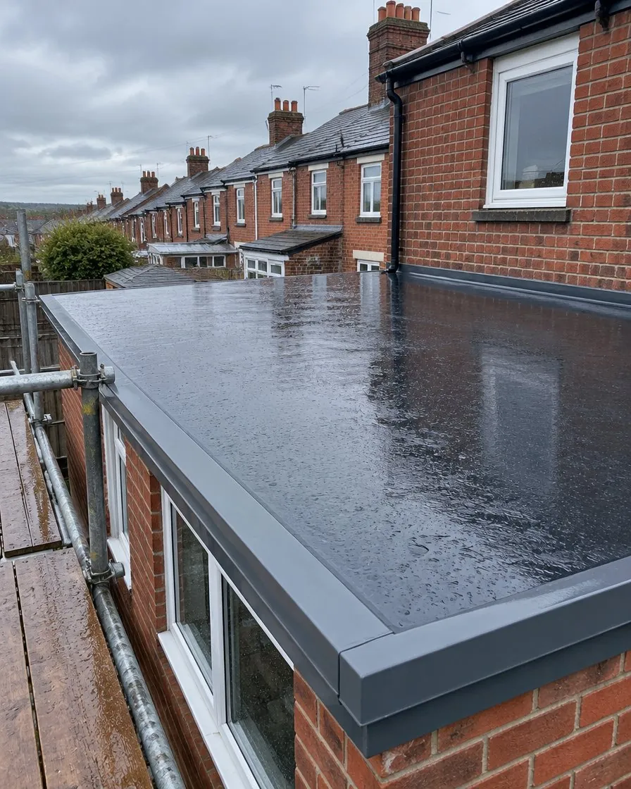 EPDM rubber roofing in Honiton