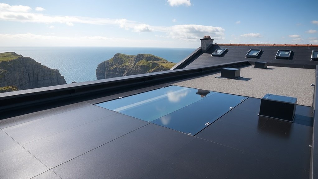 Flat roof installation in Honiton