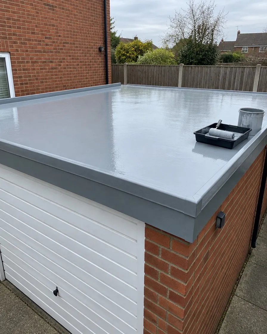 GRP fibreglass roofing in Honiton