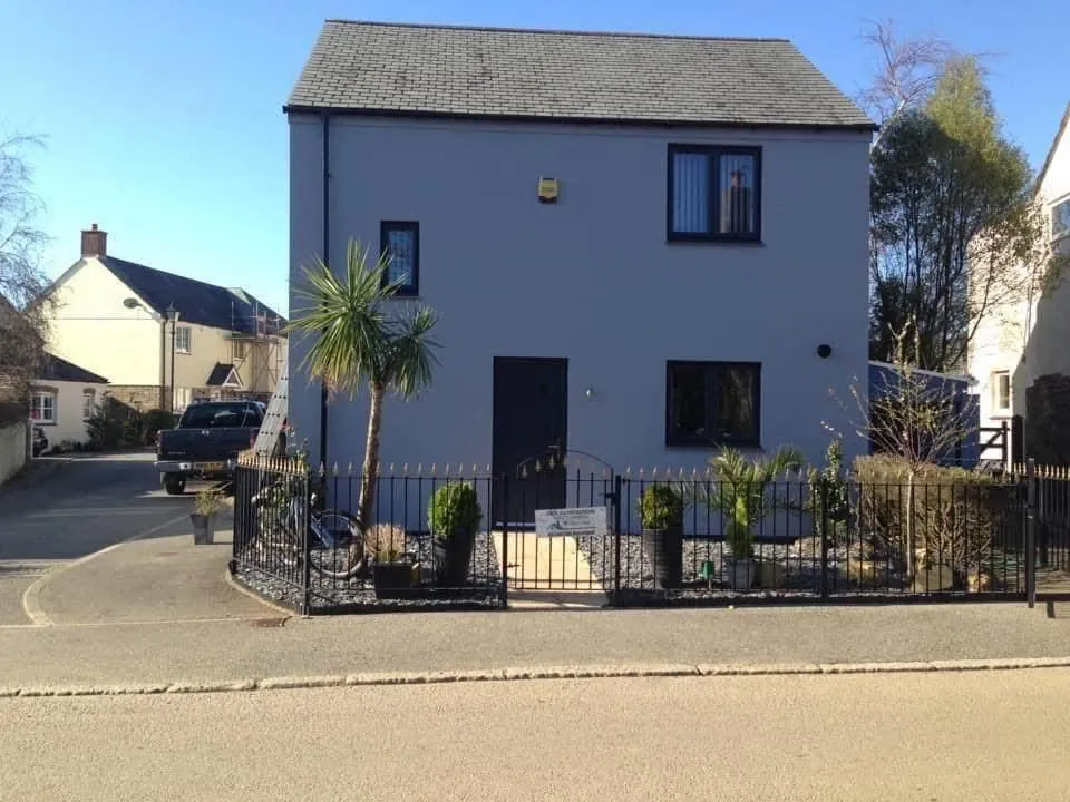 Finished exterior painting and roofline work in Honiton